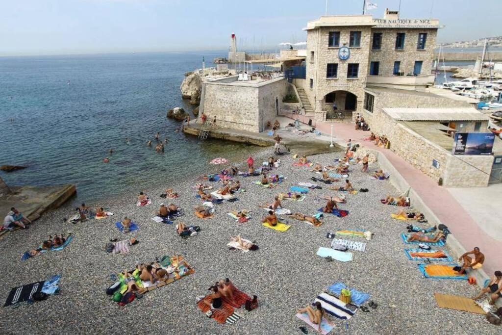 Charming And Modern Cave In The Heart Of The Port Appartement Nice Buitenkant foto